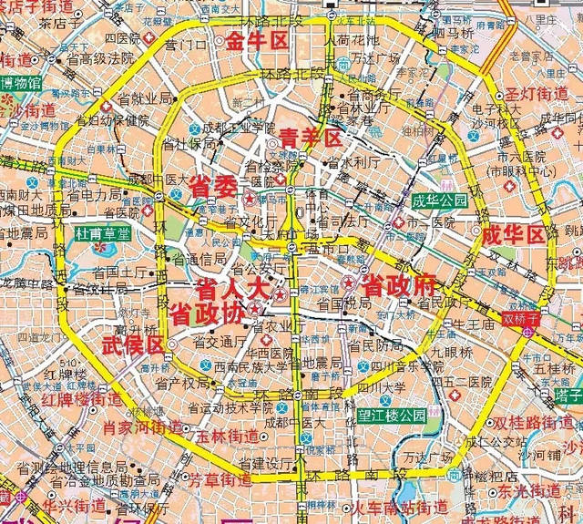 成都市地图