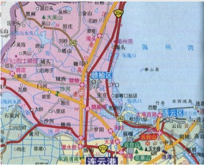 连云港地图