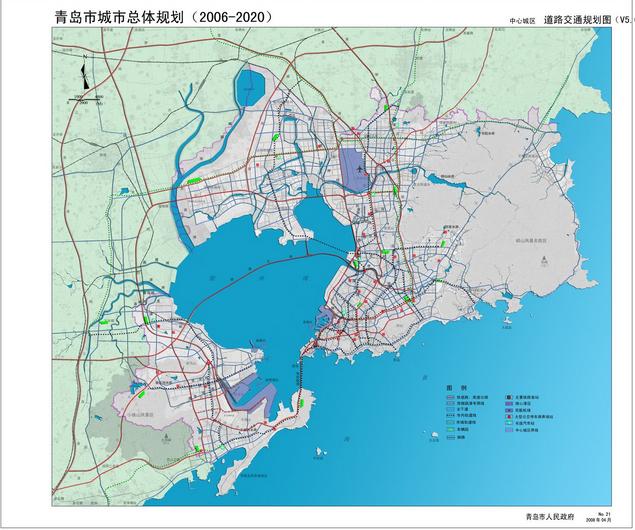 青岛市地图