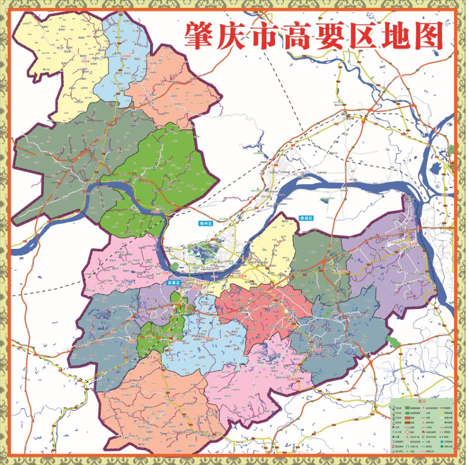 肇庆地图