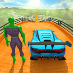 超级英雄gt赛车特技游戏 v1.1
